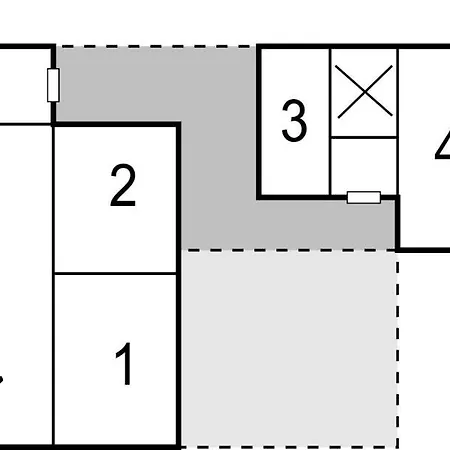 Nice In W/ 4 Bedrooms Dom wakacyjny Dagali